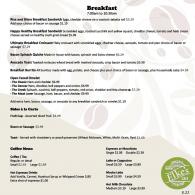 Breakfast menu 8-22
